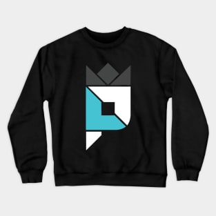 Lord Pigu Logo Merch Black Crewneck Sweatshirt